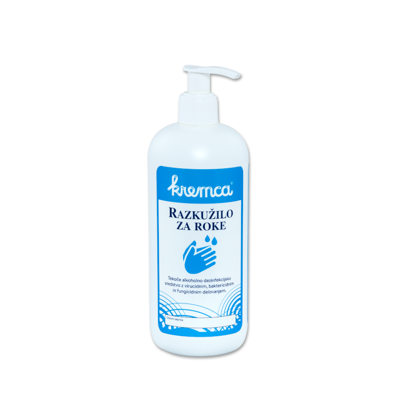 KREMCA hand sanitizer, 500ml KREMCA hand sanitizer, 500ml