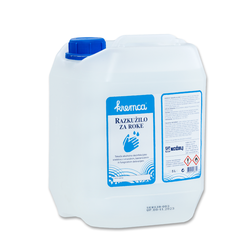 KREMCA hand sanitizer, 5l KREMCA hand sanitizer, 5l