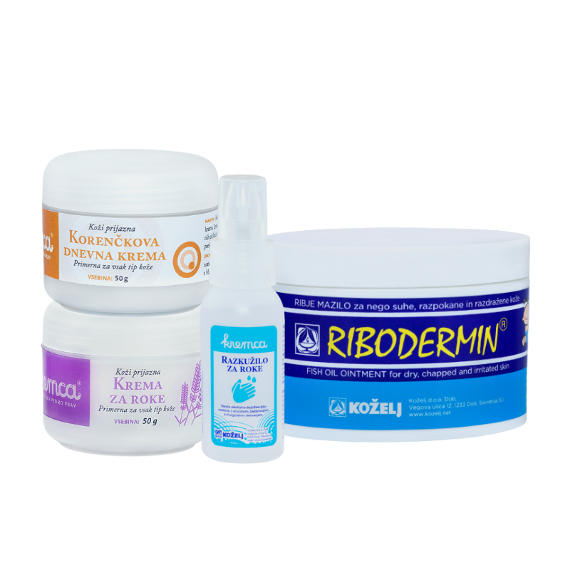 KREMCA & RIBODERMIN maxi package