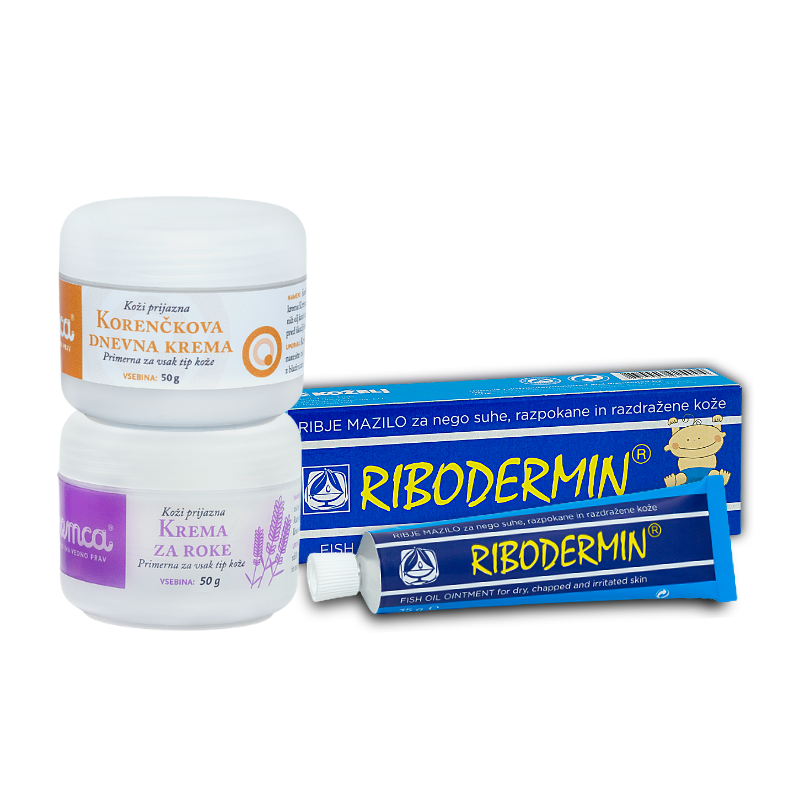 KREMCA & RIBODERMIN mini package